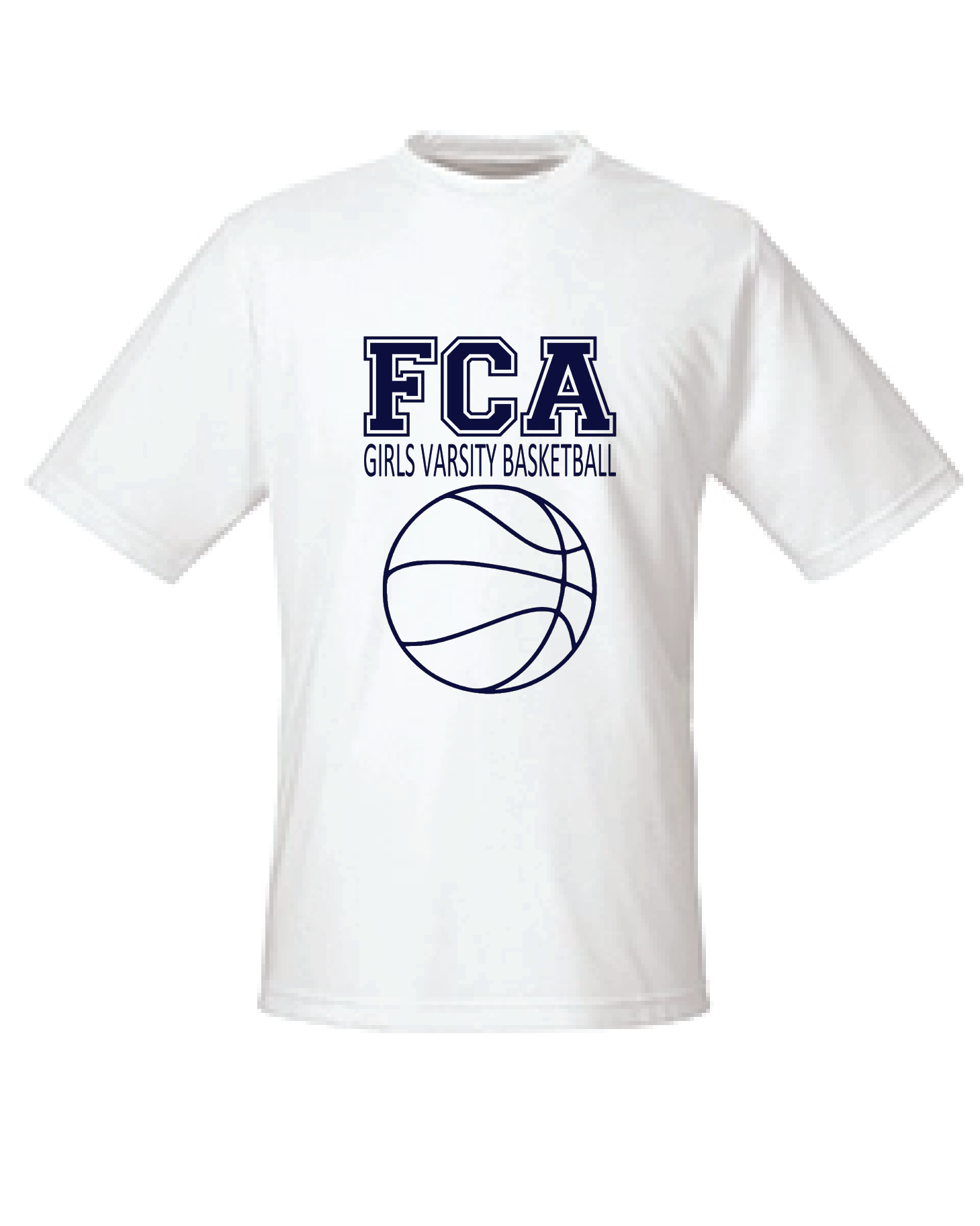 FCA Girls Basketball Tee