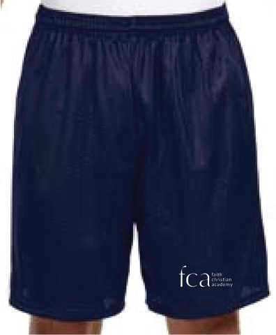 FCA Mesh Gym Shorts 7" inseam